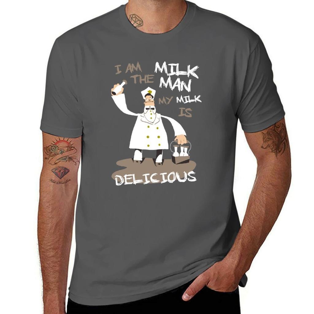 I Am The Milkunisex My Milk Is Delicious Tshirt Casual Basic Street Style Tshirt