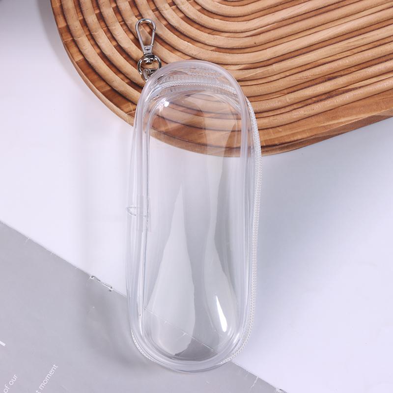 

Креативная прозрачная уличная сумка для мультяшных плюшевых кукол, игрушек, прозрачный мини-мешочек для куклы для брелка, кукла, аниме-фигурка, чехол для хранения