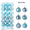 4CM Christmas Decoration Christmas Balls Hanging Xmas Tree Pendant for Home Party Decor 2025 New Year Navidad Gifts Ornaments