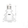 1Pc Clear Plastic Christmas Ball Bottle Filled Ornament Xmas Tree Hanging Pendant Xmas Party Home Decor Gift for Drink Juice