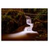Canvas Print Mountain Stream Forest