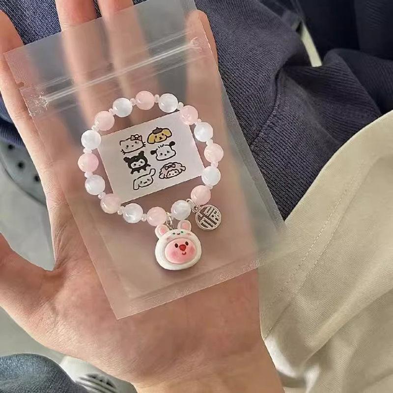 

Оригинальный браслет-петля из рубинов, сделанный своими руками - Милый и нежный для лучших подруг и сестер