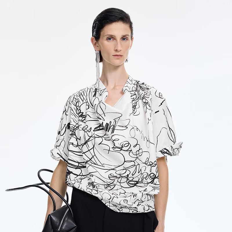 JNBY 26 Summer Loose Cotton Shirt