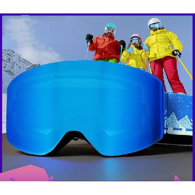 

Новые детские лыжные очки, цилиндрические двусторонние противозапотевающие цилиндрические уличные детские лыжные зеркальные очки и