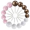 50Pcs Colorful Cake Decoration Sticks for Birthday Party Baking Supplies Cake Topper Decorations Balloon Toppers