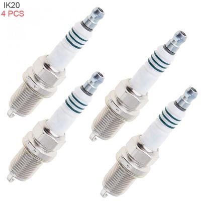 4 Uds bujía de encendido de coche boquillas de iridio IK20 5304 para Dodge Lexus Mitsubishi Saab