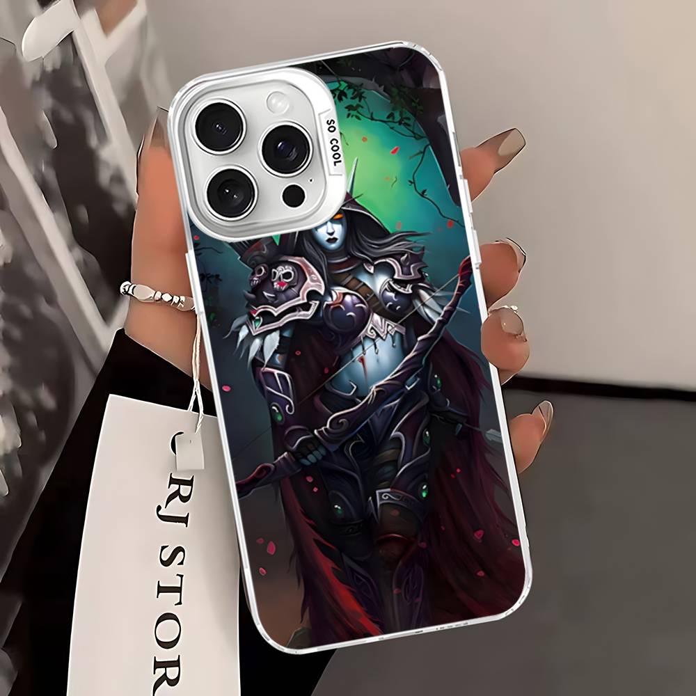 Web Game W-WarcraftS Phone Case For IPhone 16 15 14 13 12 11 Pro Max 17 Plus Colorful Cover