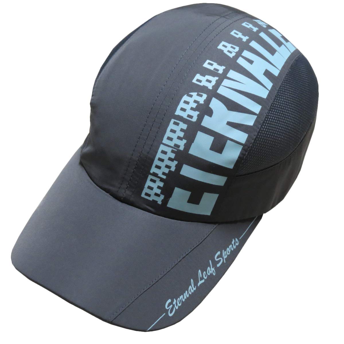 

Eternal Leaf Mesh Running Cap for Jogging and Walking Men s Lightweight, Quick-Drying (ELS-002, Gray) серый