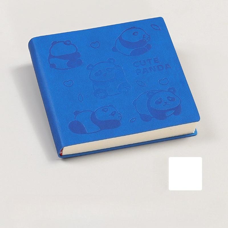 Square Notebook Small Book Cartoon Square Square Book Portable Mini Pocket Book Stamped Book Girl Heart Diary