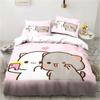 3d Printing Cartoon Bubu Dudu Bedding Set Three-piece Set Anime Adult Kid Bedroom Duvet Cover Sets Home Textiles Birthday Gifts