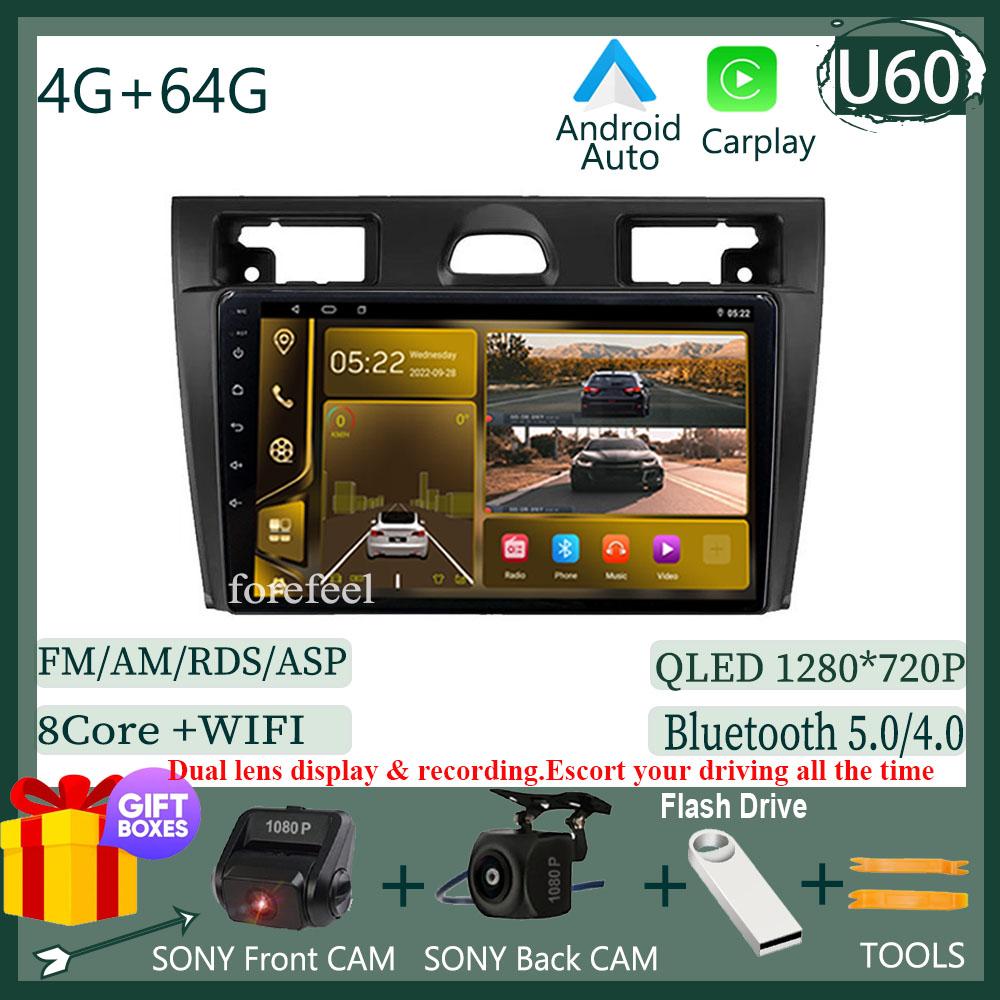 7862 Android For Ford Fiesta Mk VI 5 Mk5 2002-2008  Car DVD Auto Radio Stereo Multimedia Player GPS Navigation  No 2Din DVD High