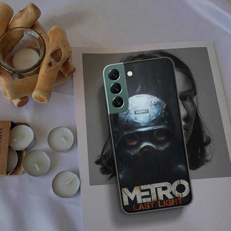 Metro 2033 Phone For Samsung S25 Edge Galaxy S22 Ultra S21 S10 S9 Plus S20 S23 S24 FE Case S10E Cover Silicone Soft Coque Fundas