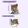 Self-adhesive Fierce Cheetah Wall Stickers for Living Room Bedroom Home Decor