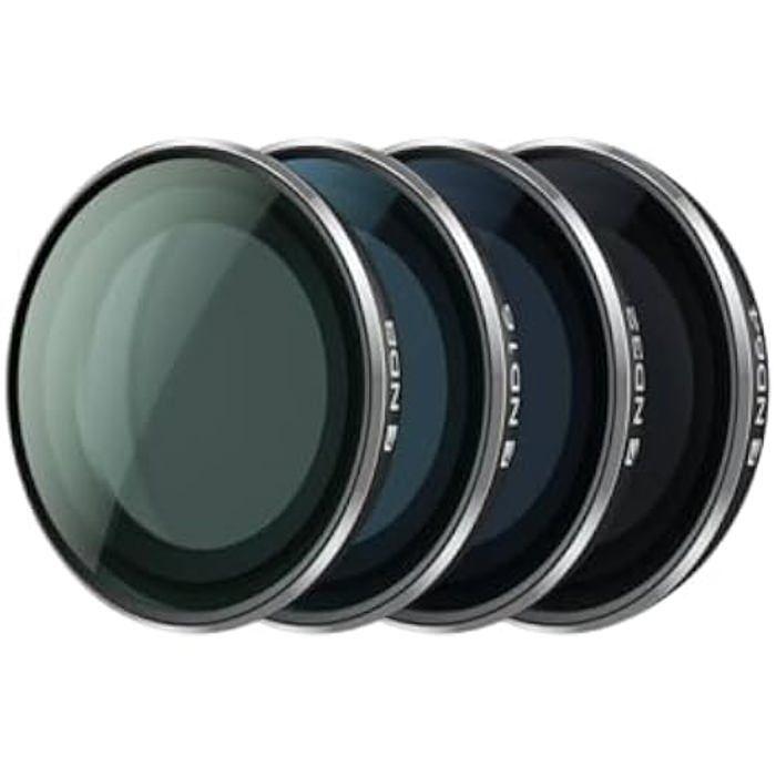 Filtre ND - INSTA360 - GO 3 - Réduction de lumière - Amélioration des couleurs - Noir