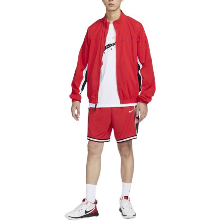 Nike Jackets Men's Red Stand Collar Moderate Other DV9443-657