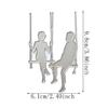 Chatting Couple Metal Die Cuts Embossing Template Stencil Scrapbooking for Card