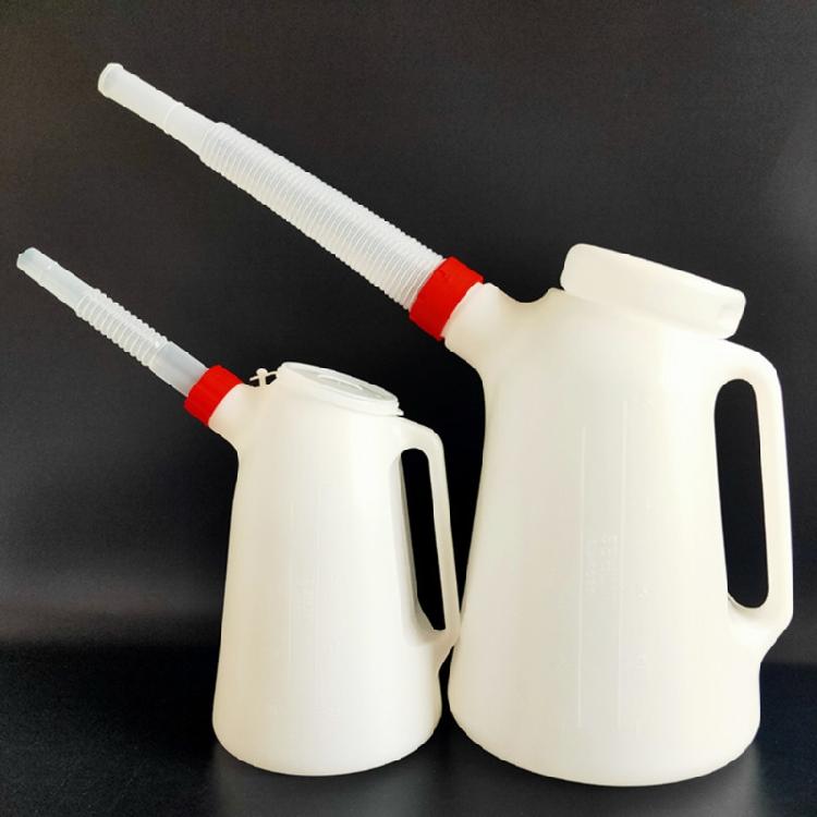 Large Capacity Oil Measuring Jug Garage Oil Fuel Oil Funnels Long Neck Oil Jug