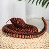 110Cm/300Cm Simulation Long Golden Python Giant Real Snakes Plush Toy Stuffed Snake Plushie Children Boys Gift Home Decoration