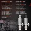 Intake And Exhaust Camshaft Position Actuator VVT Solenoid Valve Kit With Camshaft Crankshaft Engine Sensor- Compatible With