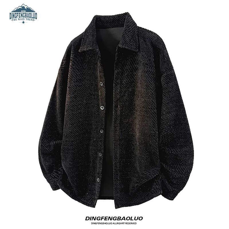 

Dingfengbaoluo Men s American Casual Long-Sleeve Jacket XCH65