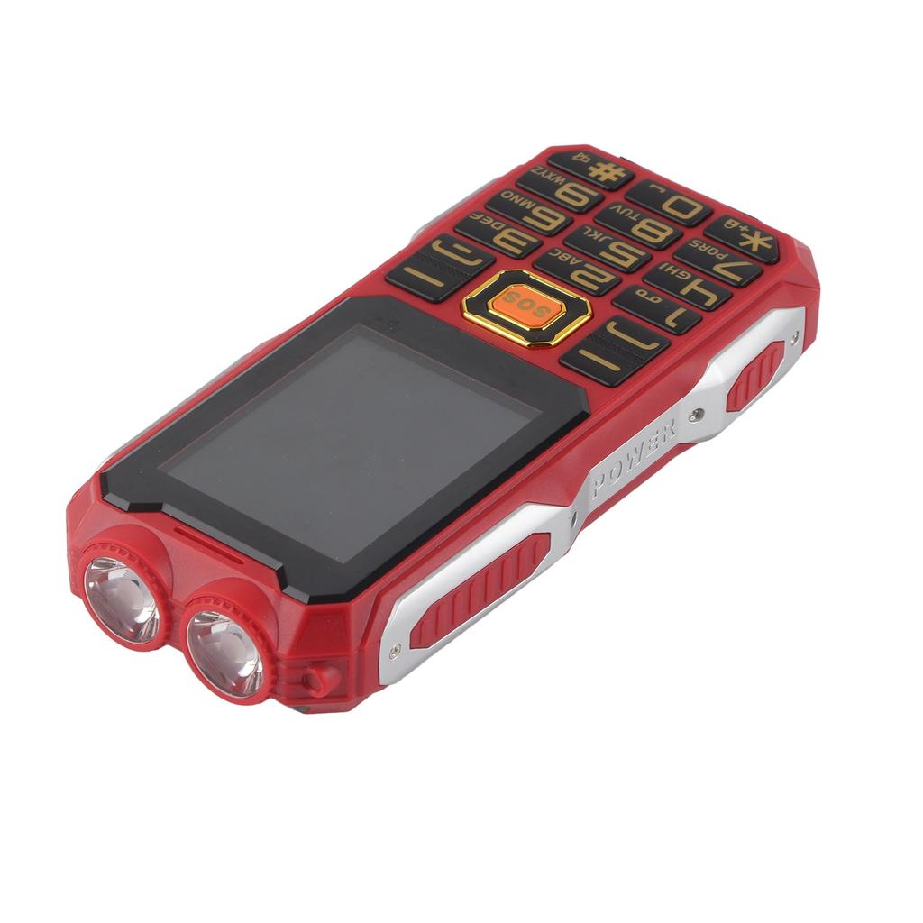 2.4in 1.3MP Big Button Double Card Senior Cell Phone Bluetooth 2G SOS Large Button Elderly Mobile