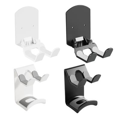Wall Mount Headphone Holder with No Drill Install, Adhesive ABS Storage Hook for Desk Use and Dorm Use Storage