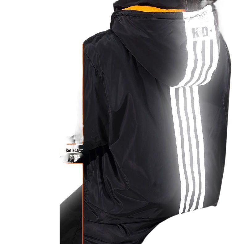 Women's 40° Winter Cycling Suit - Electric Vehicle Style, Northeast Cold-Proof, Below Zero Windproof Quilted One-Piece Windbreaker