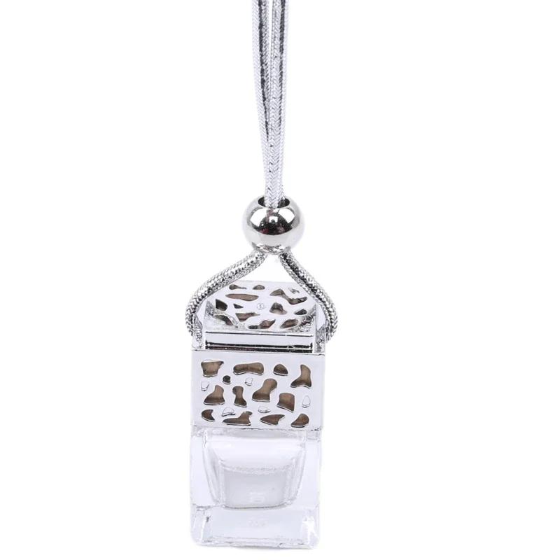 10ml Air Freshener Ornament Perfume Bottle Pendant Essential Oils Auto Car Perfume Bottle Hanging Glass Bottle Car-styling