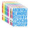 500 Pcs Letter Stickers 2 Inch Self Adhesive PVC Stickers Waterproof Alphabet Decals Mailbox Numbers Labels for Water Bottle