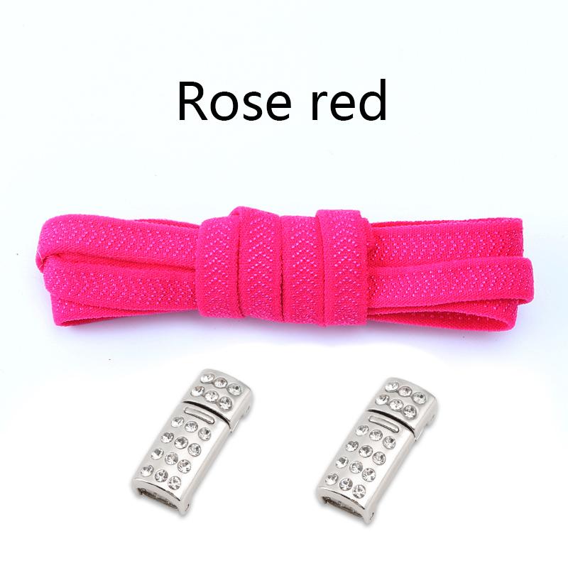 Nuovi Laccetti Magnetici a Chiusura a Diamante senza lacci Bambini Adulti Laccetti Elastici Scarpe da Ginnastica 8mm Scarpe Basse Senza Laccio Accessori per Scarpe