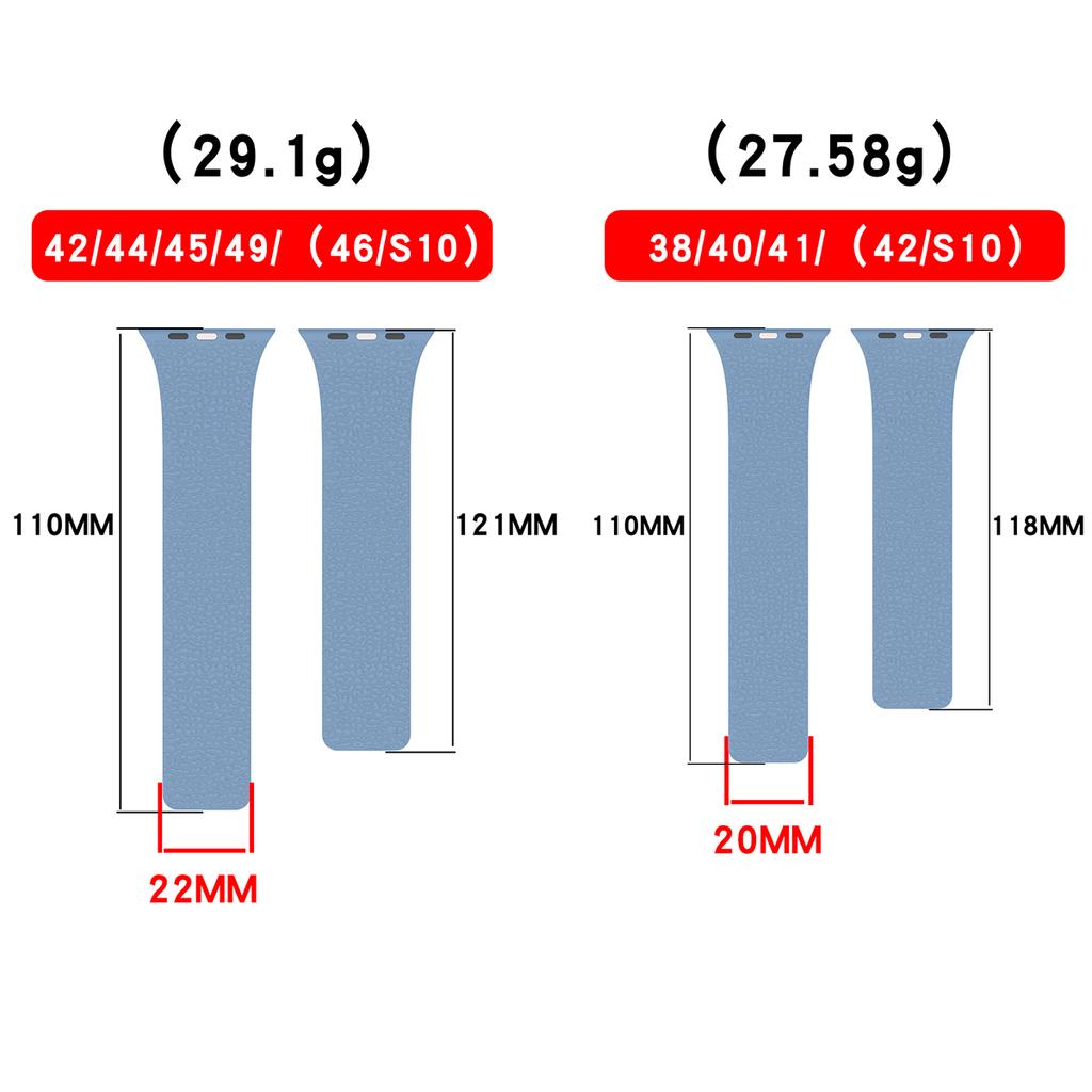 Magnetic Sport Strap For Apple Watch Ultra 3/2 49mm 38 40 41 44 45 46mm Litchi Pattern Silicone Band For Iwatch S11 10 9 8 7 SE3