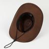 Western Cowboy Hat Summer Vintage Big Brim Shade Sun Protection Hat Outdoor Hiking Hat Jazz Hat