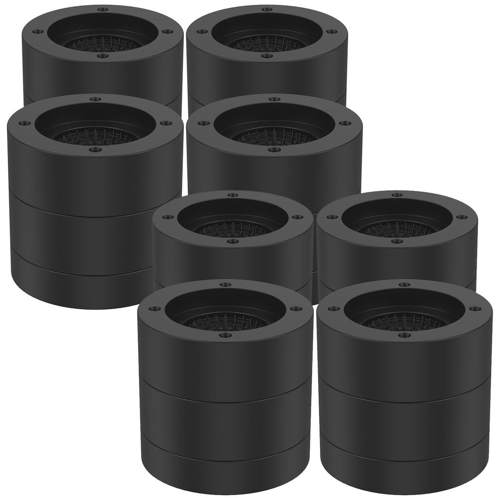 4/8Pcs Round Foot Pad Universal Furniture Riser Heavy Duty Sofa Cabinet Leg Lift Double Layer Protector Furniture Accessories