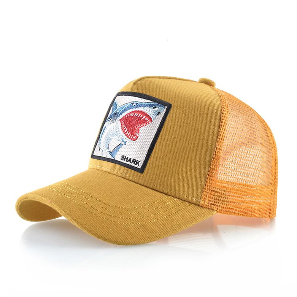 Four Seasons Trucker Cap Men Women Snapback Hip Hop Baseball Cap With Embroidery Scorpion Patch Adjustable Visor Hat