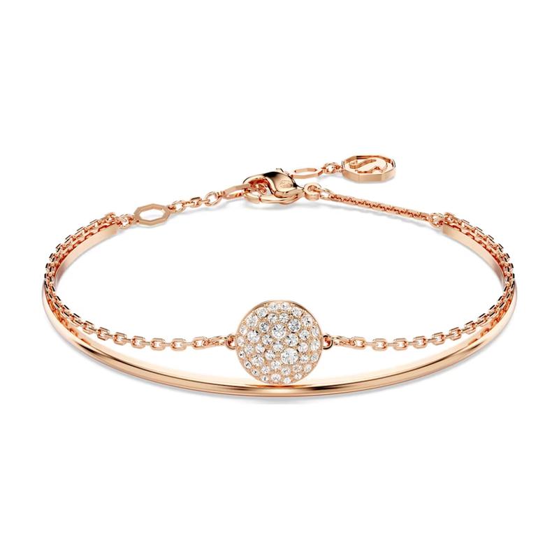 Swarovski Sublima Meteora starry sky meteorite pattern bracelet for women, rose gold plated 5683452