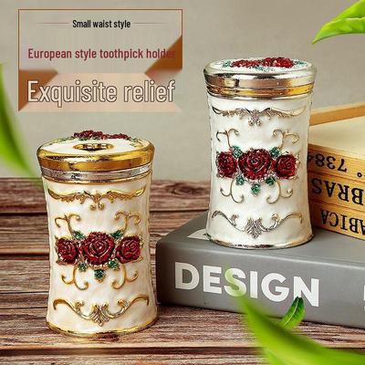 European Slim Waist Toothpick Holder for Restaurants and Hotels