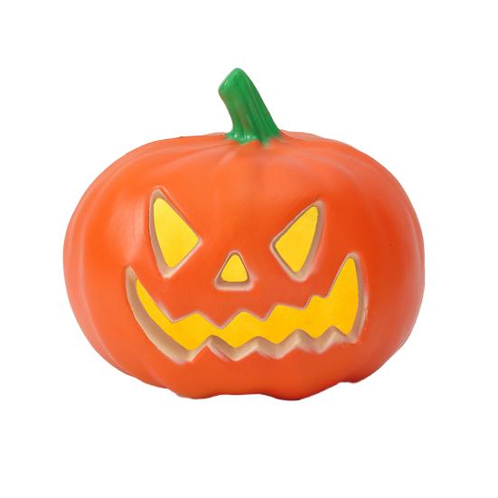 LED Pumpkin Lantern Battery-Powered Warm Light Halloween Lantern Energy-saving Indoor Outdoor Pumpkin Decor