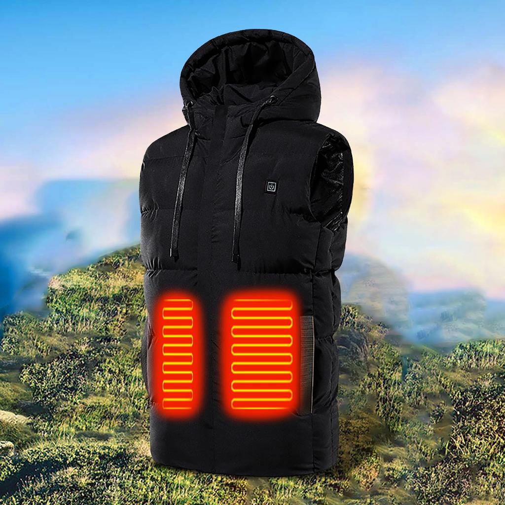 Control 8 Heating Vest Constant Temperature Intelligent Electric Heating Vest