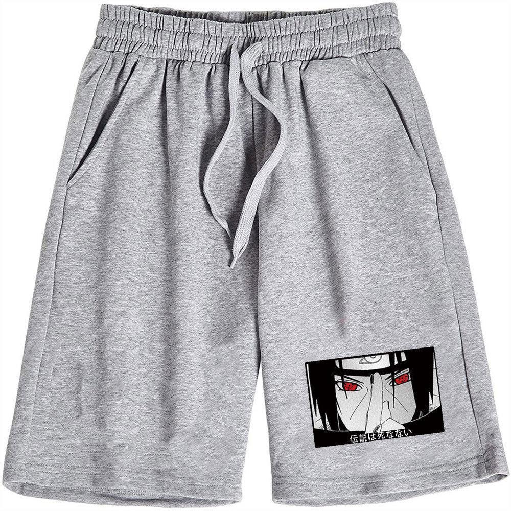 Summer Casual Shorts, Men's and Women's Loose Micro-elastic Printed Sports Five-point Pants