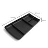 Car Center Console Armrest Storage Box Car Central Lower Layer Tray TPE Organizer Accessories Tidying For MGS5 EV For ES34 25-27