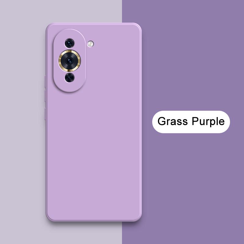 Luxury Square Liquid Silicone Case for Huawei Nova 10 Pro SE 10Z Youth Camera Protective Back Cover Nova10 10Pro 10SE