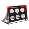 Portable Soccer Goal for Kids 2 in 1 Design Outdoor Training 450D Oxford Fabric Foldable Football Ne