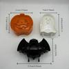New 3Pcs/Pack Halloween Baking Hand Molds Dough Presser Pocket Pie Molds Hand Pie Press Mold Maker Pumpkin Ghost Bat Shaped