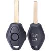 EWS Keyless Entry Remote Car Key Fob Replacement 3 Button 315MHZ 433MHZ ID44 Chip for BMW X3 X5 Z3 Z4 1 3 5 7 Series HU92 Blade