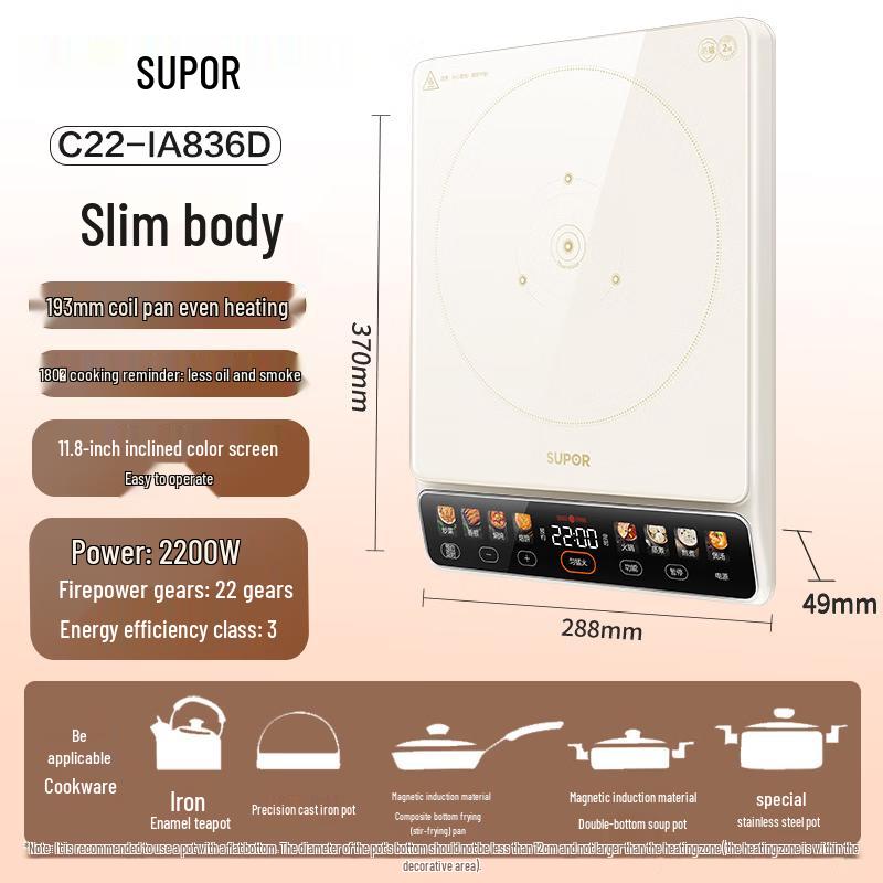 

Supor Smart Induction & Ceramic Cooker