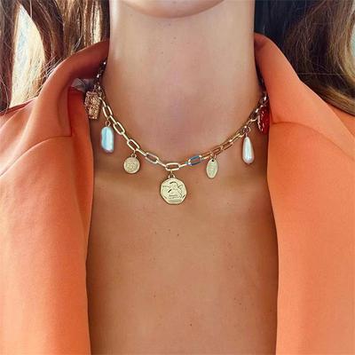 Simple Fashion Necklace for Women Pendants Choker GZW