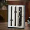Agarwood Incense Gift Set: Incense Sticks, Rosewood Burner, and Incense Box
