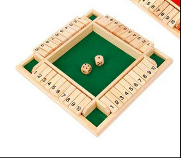 Interactive Wooden Flip Card Board Game for Kids: Educational Family Logic Toy