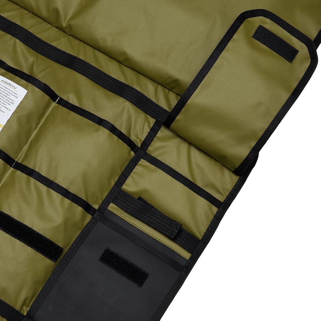 Assob Nylon Polycarbonate Cookware Khaki Bag,