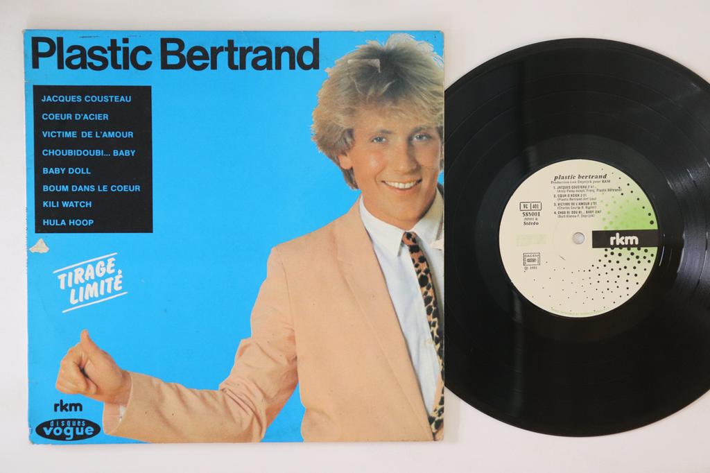 10inch Record PLASTIC BERTRAND - Plastic Bertrand 585001 RKM 1981 France Rock Used